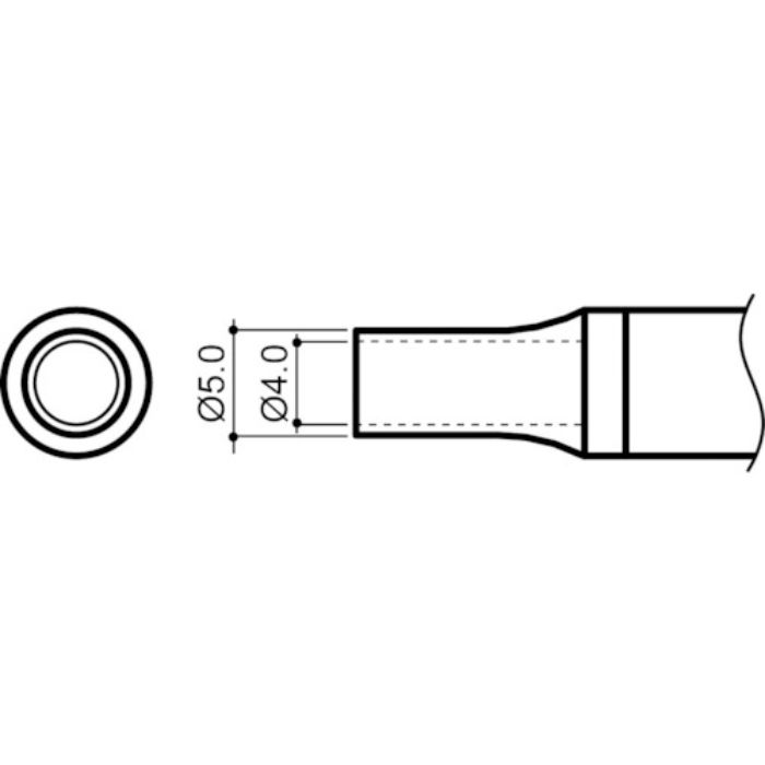 白光 ノズル 4mm(Tcode:8248368)