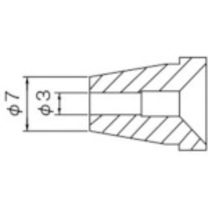 白光 ノズル/3.0mm(Tcode:8185445)