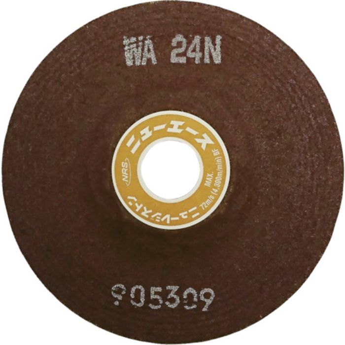 NRS オフセット型研削砥石 ニューエース 100×6×15 WA24N(Tcode:8202427)