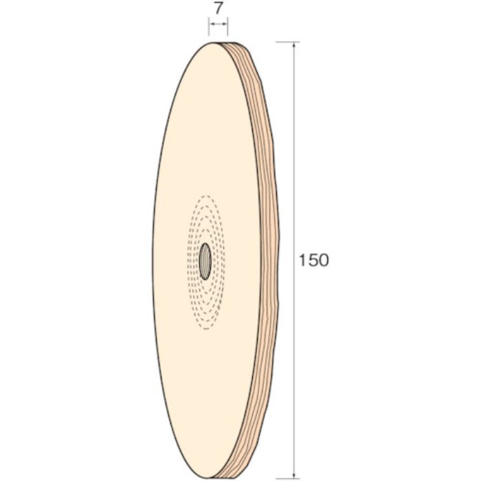 ミニモ 綿バフホイールφ150 (2枚入)(Tcode:8525441)