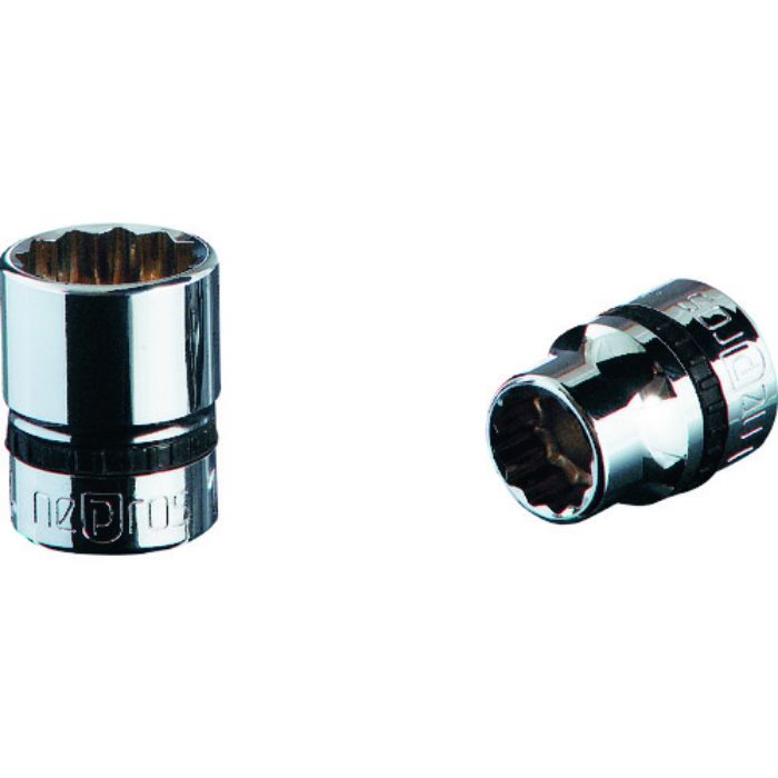 nepros 9.5sq.ソケット(十二角) 対辺寸法15/16 全長29(Tcode:1132178)