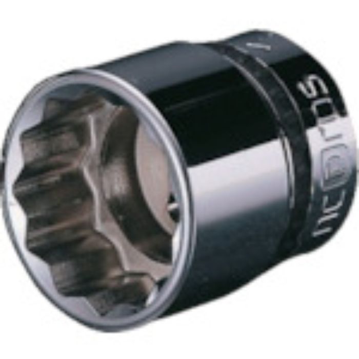 nepros 9.5sq.ソケット(十二角) 対辺寸法17mm 差込角9.5mm(Tcode:8070282)