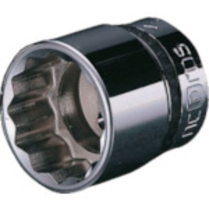 nepros 9.5sq.ソケット(十二角) 対辺寸法18mm 差込角9.5mm(Tcode:8070284)
