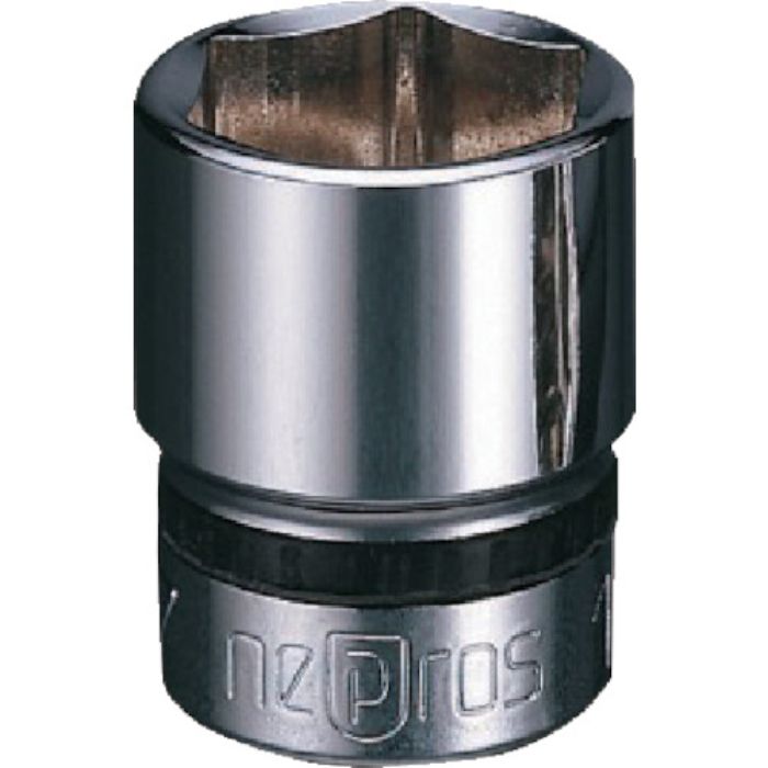 nepros 9.5sq.ソケット(六角) 対辺寸法19/32inch 差込角9.5mm(Tcode:8070285)