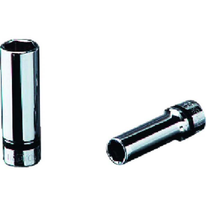 nepros 9.5sq.ディープソケット(六角) 対辺寸法1/4インチ 全長55mm(Tcode:2539623)