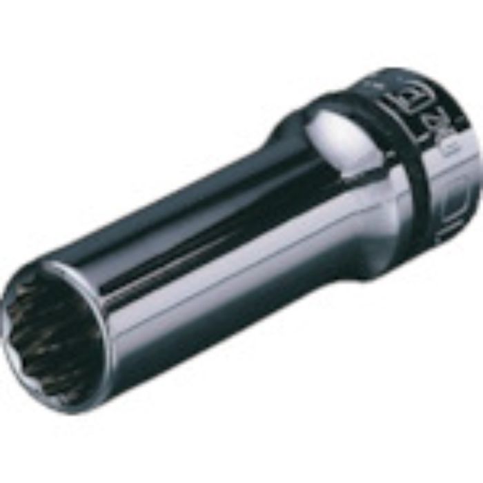 nepros 9.5sq.ディープソケット(十二角) 対辺寸法14mm 差込角9.5mm 全長60mm(Tcode:8070307)