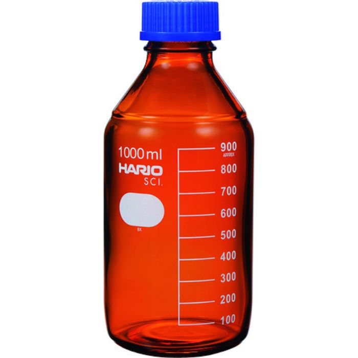 HARIO ボトル 耐熱ねじ口瓶(茶) 1000ml(Tcode:2065659)