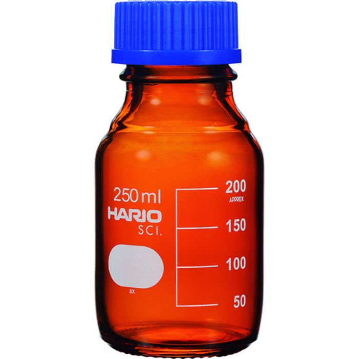 HARIO ボトル 耐熱ねじ口瓶(茶) 250ml(Tcode:2065657)