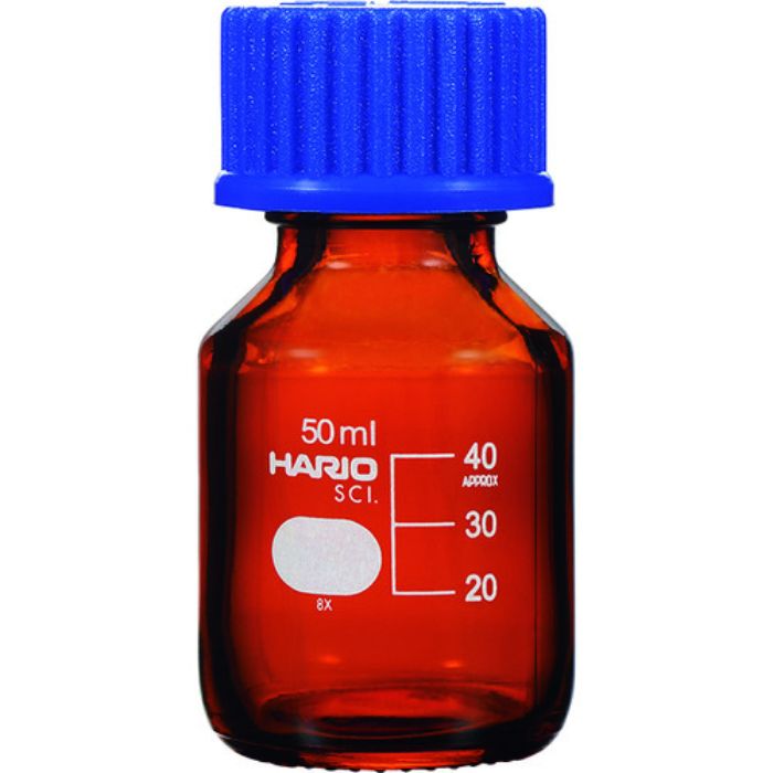 HARIO ボトル 耐熱ねじ口瓶(茶) 50ml(Tcode:2065655)