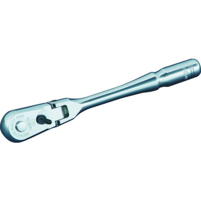 nepros 6.3sq.フレックスラチェットハンドル 歯数90枚 差込角6.35mm 全長150mm(Tcode:1128986)