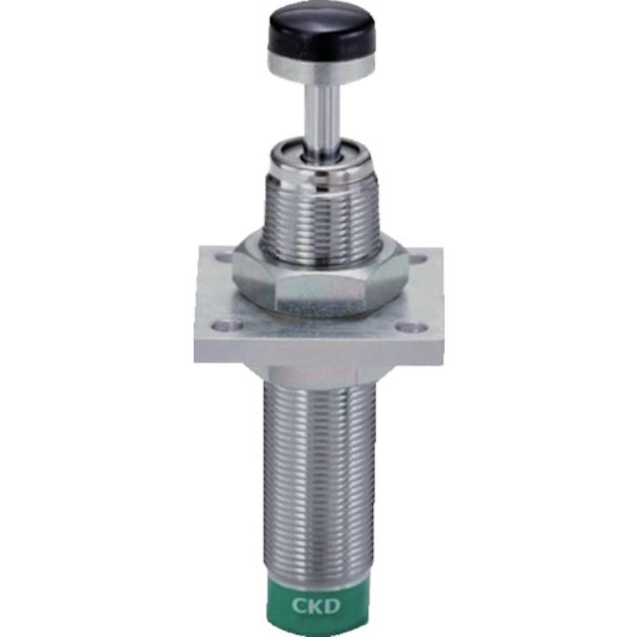 CKD ショックアブソーバ ショックキラー フランジ形 先端キャップ付 ストローク10mm(Tcode:8279965)