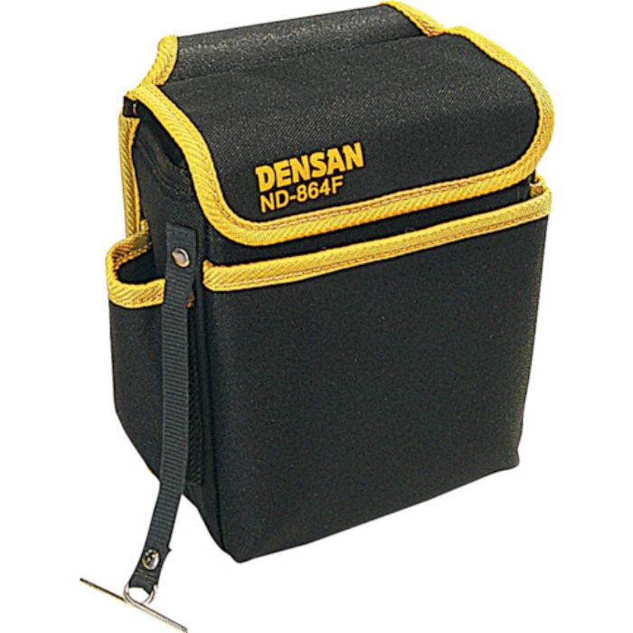 デンサン 電工キャンバスハイポーチ(フタ付)(Tcode:1122637)