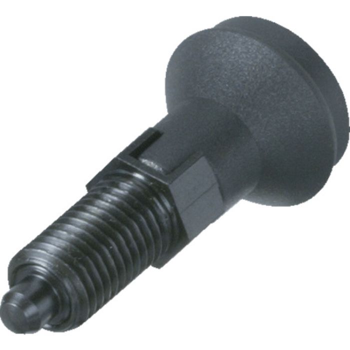 kipp インデックスプランジャー(ノーズロック型・シングルナット)M16(Tcode:1060571)