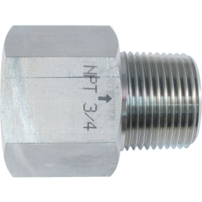 ASOH ステンレス製 変換内外ソケット 外NPT3/4×内PT3/4(Tcode:7956886)