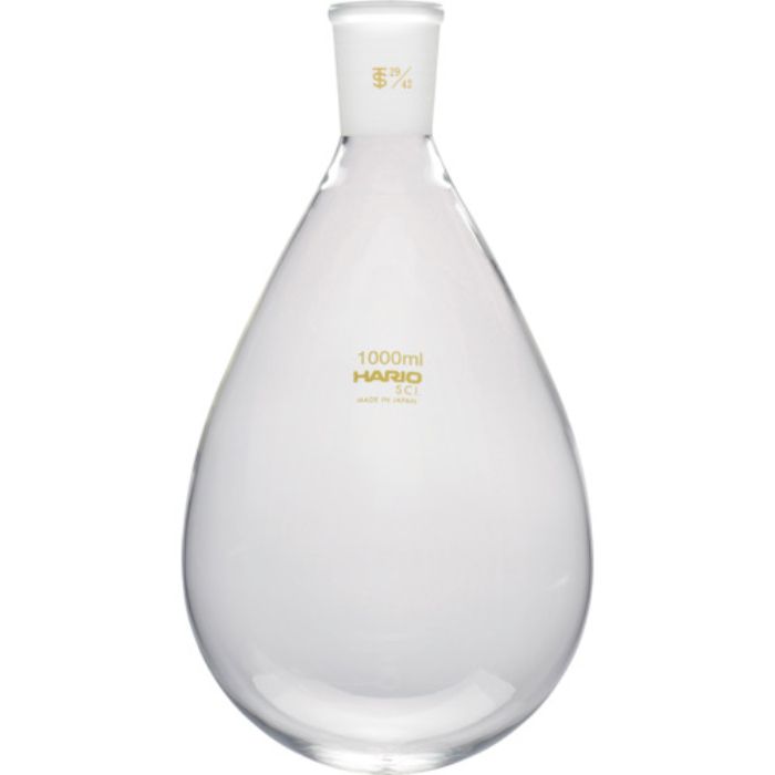 HARIO 共通摺合せなすフラスコ 1,000ml TS29/42(Tcode:3628323)