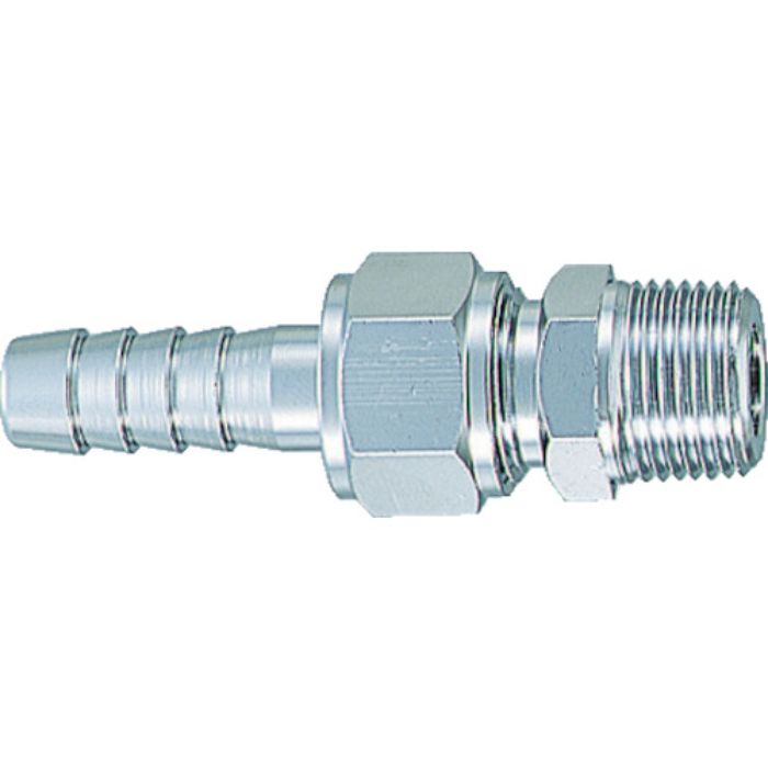 TRUSCO ホース用継手 ニップルホースジョイント 3/8 3個入(Tcode:1779265)