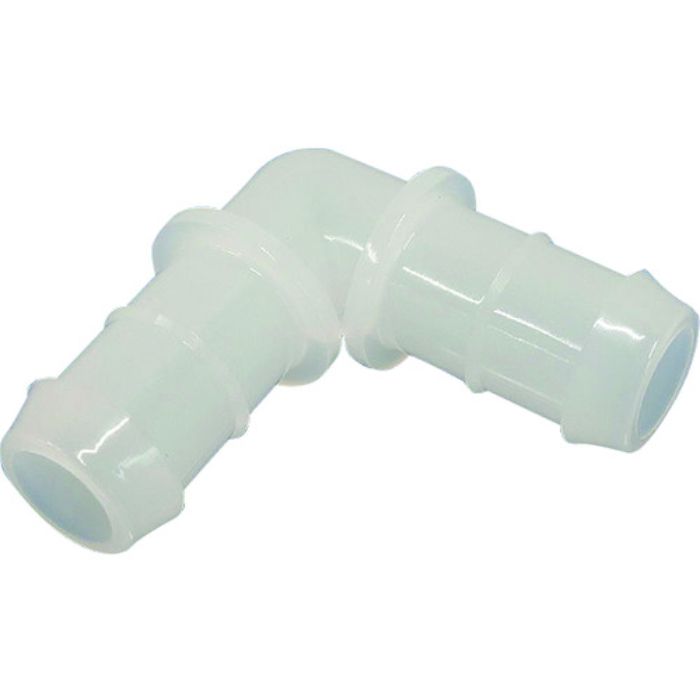 アラム チューブ継手 樹脂製コネクター NジョイナーL型 NJL08 PVDF 適合チューブ内径8mm(2057-08)(Tcode:2261741)