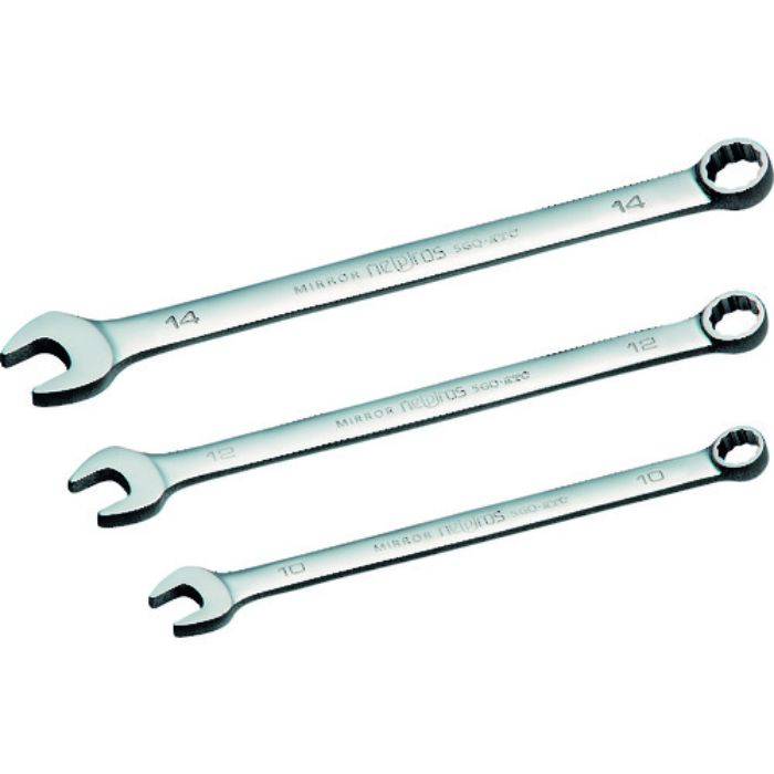 nepros コンビネーションスパナ ロングコンビネーションレンチ 二面幅13mm 全長205mm(Tcode:1676412)