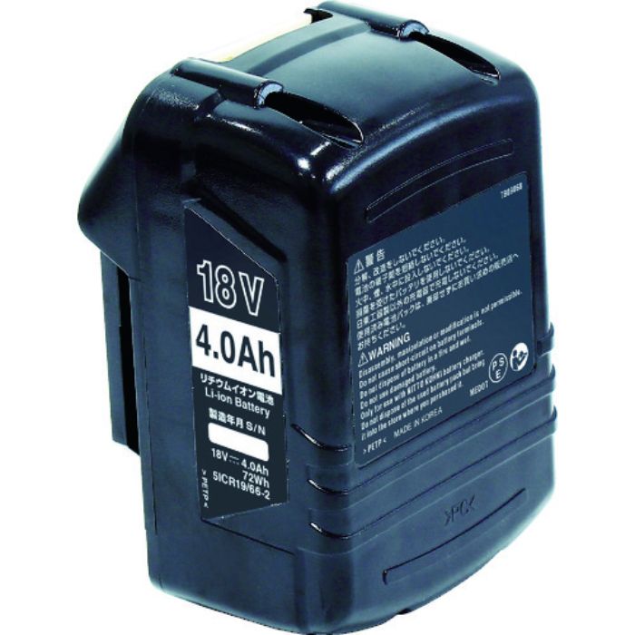 日東 【都度見積品】CLA-2200A用電池パック 18V 4.0Ah 50671(TB09867)(Tcode:1256545)