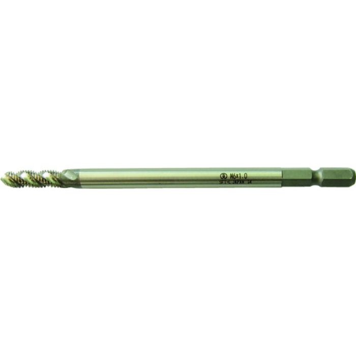 大西 六角軸スパイラルタップロングタイプ 呼び寸法M6×ピッチ1.0mm(Tcode:8550298)