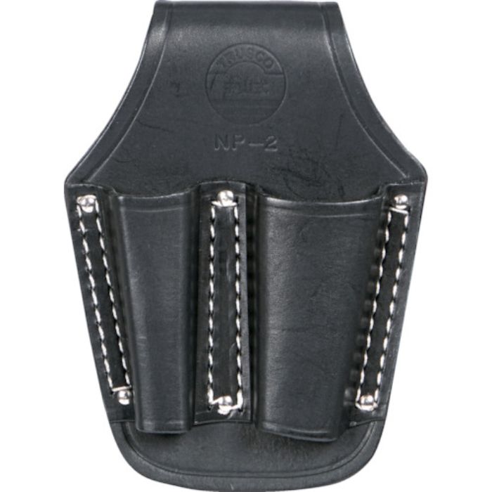 TRUSCO 中山式ペンチ差し 2本差し 黒(Tcode:3494601)