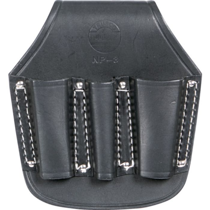 TRUSCO 中山式ペンチ差し 3本差し 黒(Tcode:3494600)