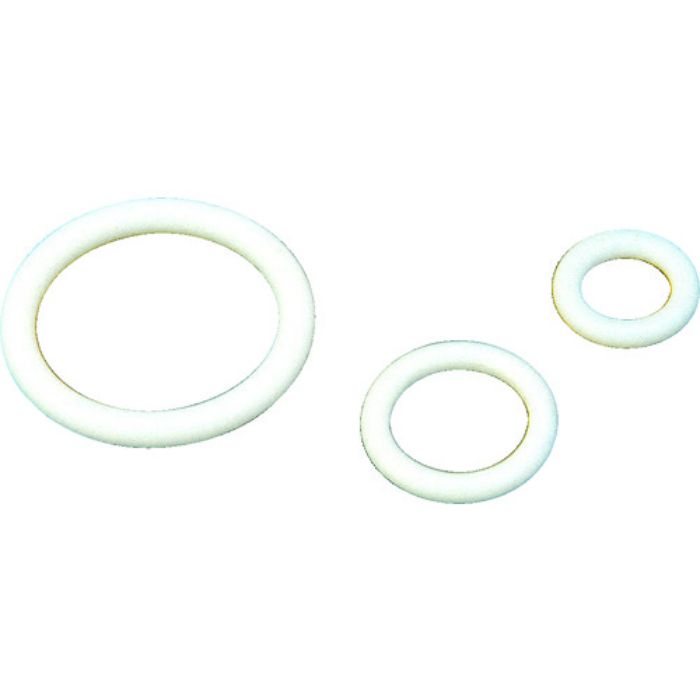 フロンケミカル フッ素樹脂(PTFE)Oリング P-6 (10個入)(Tcode:8358574)