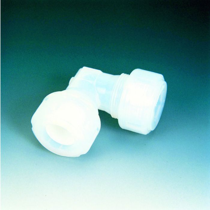 フロンケミカル PFAユニオン・エルボー(Fロックシール)LFU-6適用外径6φ(Tcode:3916201)