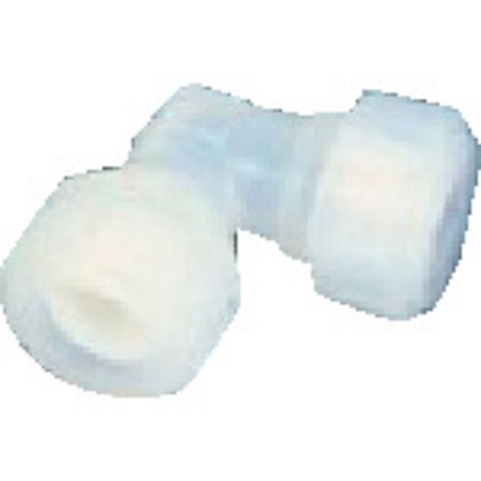 フロンケミカル PFAユニオン・エルボー(ソロバン型シール)LFU-8適用外径6φ(Tcode:2522861)