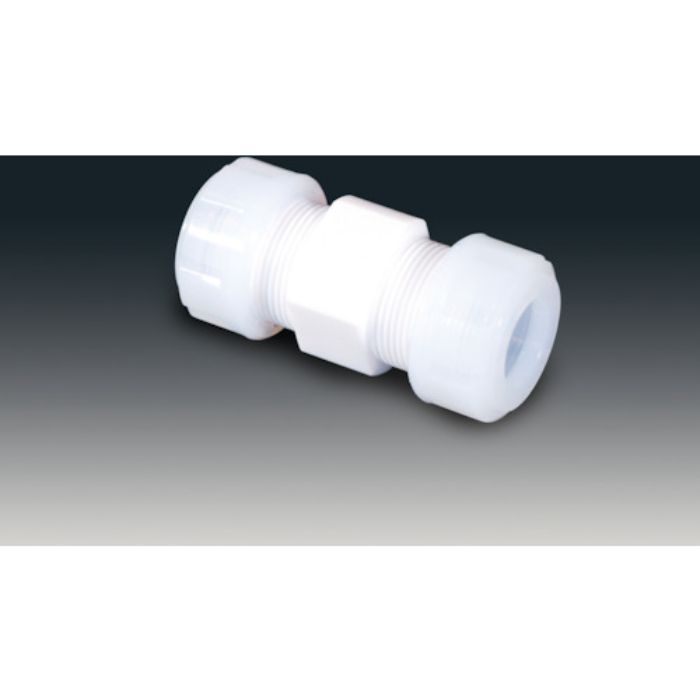 フロンケミカル チューブ継手(フッ素樹脂) PTFEスリーシール式I型ジョイント 6φ(Tcode:7350589)
