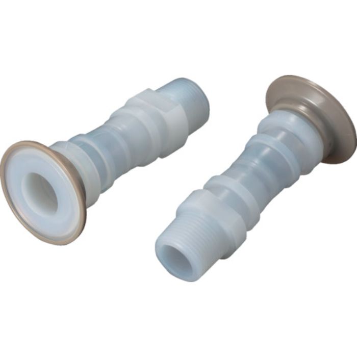 フロンケミカル フッ素樹脂(PFA)サニタリーヘルール×おねじジョイント1S(R1/2)(Tcode:2504641)