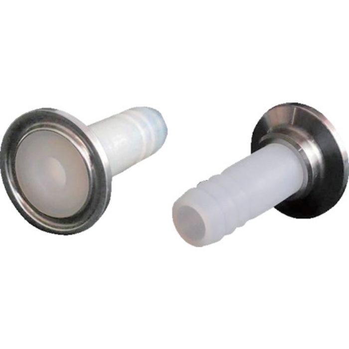 フロンケミカル フッ素樹脂(PFA)ヘルール×タケノコジョイント15A(Tcode:2506116)