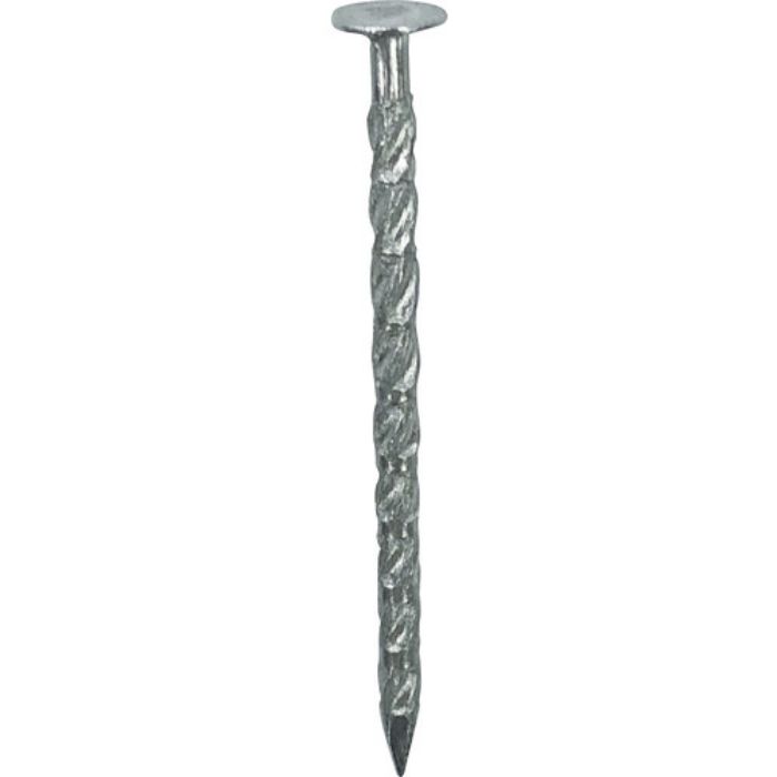 ダイドーハント SP ステンレス パワースクリュー釘 平頭 3.4x75 400g(約70本)(Tcode:2236463)