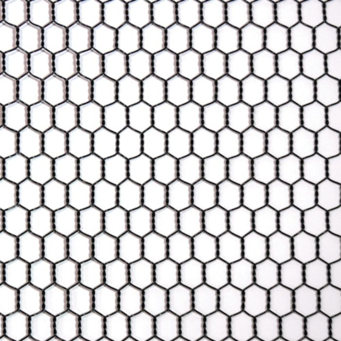 ダイドーハント ビニール亀甲金網 線径0.85x目10mm  幅450mm x 長さ1M巻(Tcode:2250620)