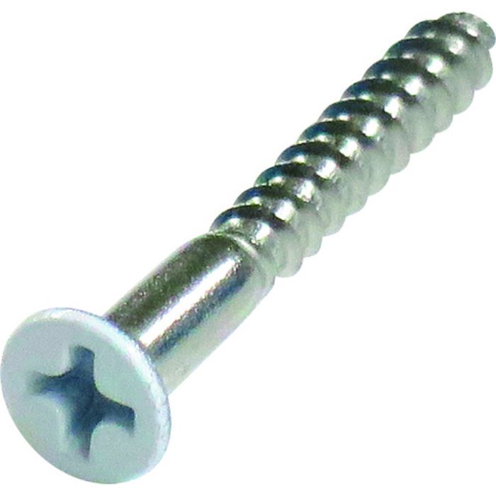 ダイドーハント ネジカラー ステンレス 木ねじ 皿頭 3.1x25白(16本)(Tcode:1466448)