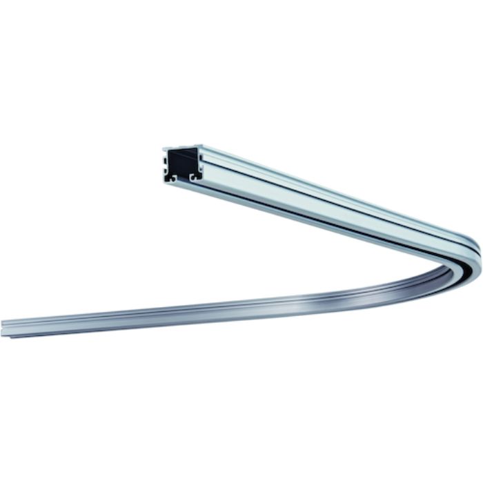 岡田 カーテンレール D30隙間シートカーブレール800×800×300Rアルミ(Tcode:1039315)