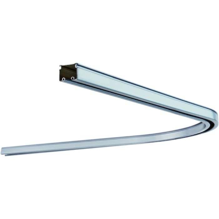 岡田 カーテンレール D30カーブレール800×800×300Rスチール(Tcode:4574770)