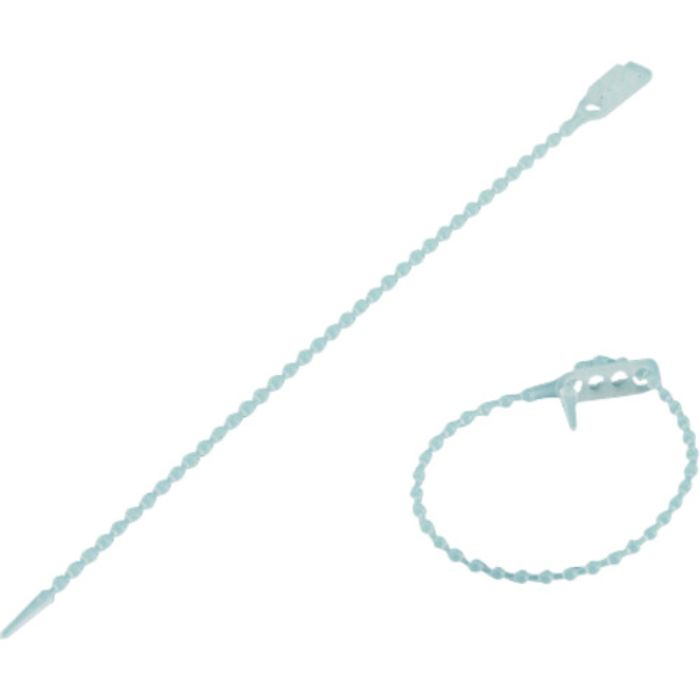 緑十字 結束バンド(ボールタイ) 金具38 2mmΦ×135mm 100個組 ポリエチレン(Tcode:1140759)