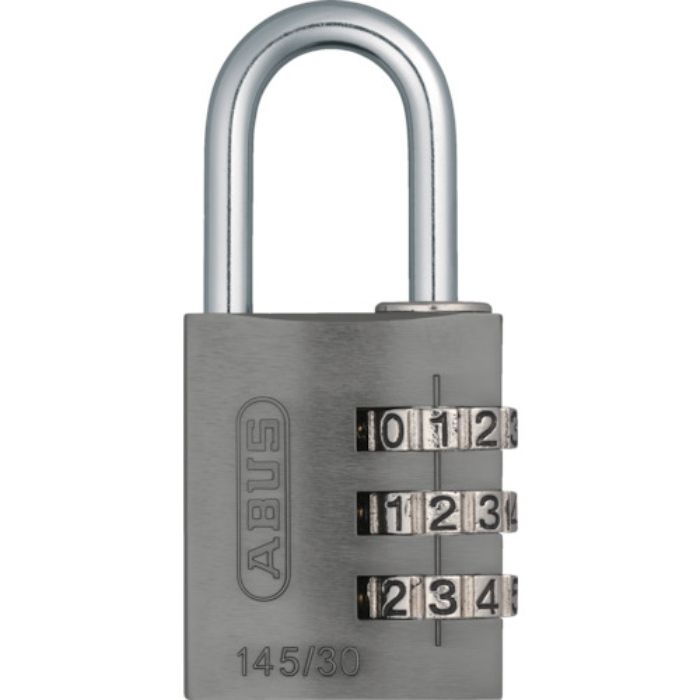 ABUS ナンバー可変式南京錠 145-30 チタニウム(Tcode:4451368)