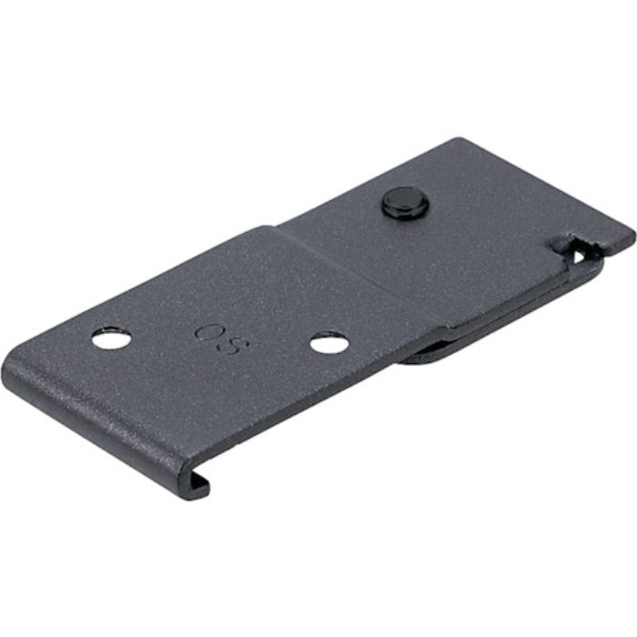 岡田 カーテンレール用オプション D40天井Sブラケット ブラック(Tcode:1309293)