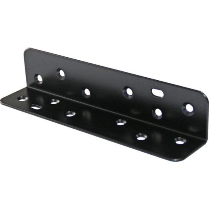 TRUSCO 2x4サポート 黒粉体塗装 L型アングル(Tcode:3954977)
