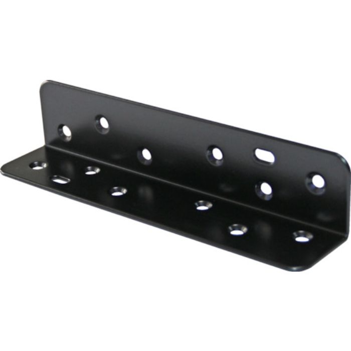 TRUSCO 2x4サポート 黒粉体塗装 L型アングル(Tcode:3954976)