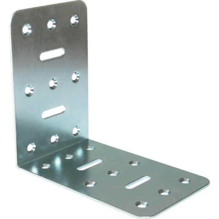 TRUSCO 2x4サポート ユニクロメッキ L字金具(Tcode:3954969)