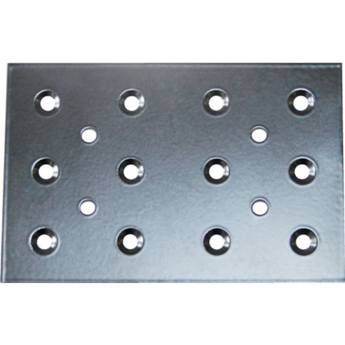 TRUSCO 2×4サポート 黒粉体塗装 帯金物(Tcode:4200766)