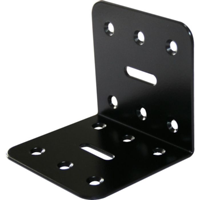 TRUSCO 2x4サポート 黒粉体塗装 L字金具(Tcode:3954974)