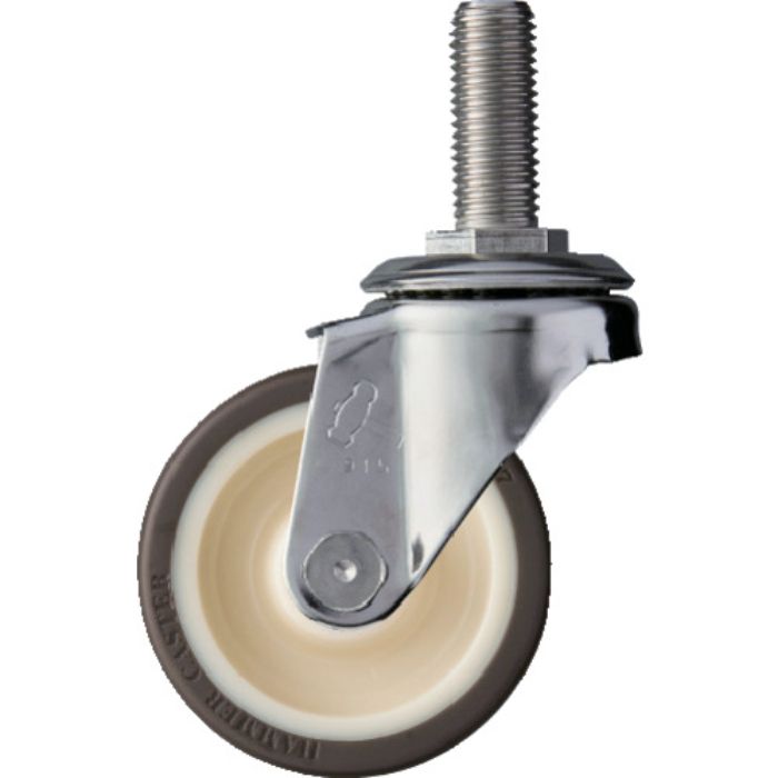 ハンマー SAシリーズオールステンレス 旋回式ウレタン車輪(ローラーベアリング)75mm(Tcode:3984532)