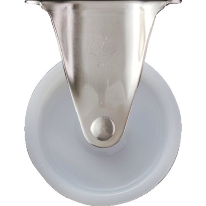 ハンマー Sシリーズオールステンレス 固定式ナイロン車輪(ローラーベアリング)150mm(Tcode:8142149)