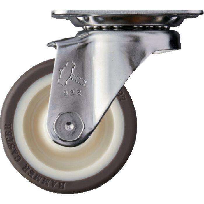 ハンマー S型 オールステンレス 自在ウレタンB車65mm(Tcode:3301290)
