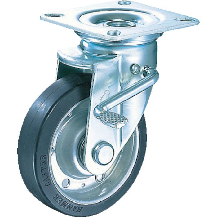 ハンマー 特殊ゴム車 Jシリーズ 自在 SP付 100mm(Tcode:8361511)