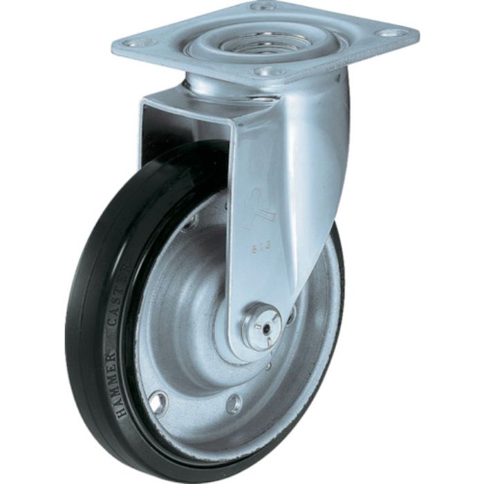 ハンマー 軽量キャスター 旋回式ゴム車輪 150mm(Tcode:3422429)